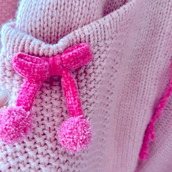 Loveshackfancy Camden Duster Sweater Jacket XS S - Picture 8 of 9